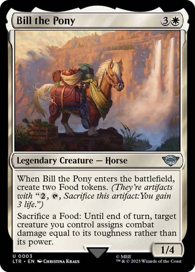 Bill the Pony (The Lord of the Rings: Tales of Middle-earth) - Magic: The Gathering in TCG Land México