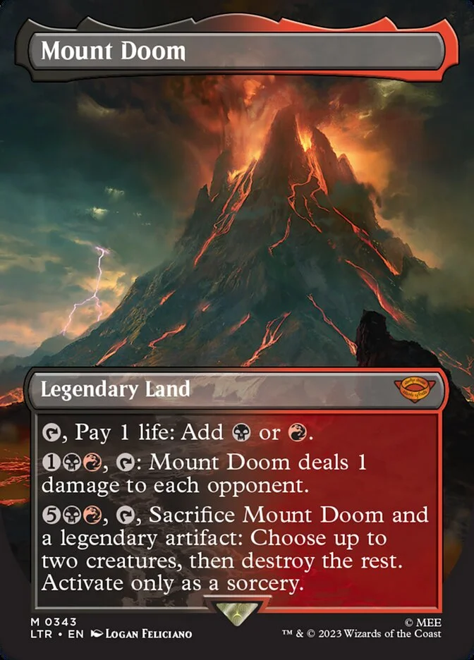 Mount Doom (The Lord of the Rings: Tales of Middle-earth) - Magic: The Gathering in TCG Land