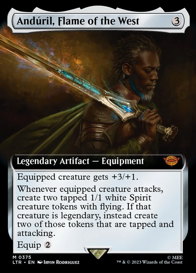 Andúril, Flame of the West (The Lord of the Rings: Tales of Middle-earth) - Magic: The Gathering in TCG Land