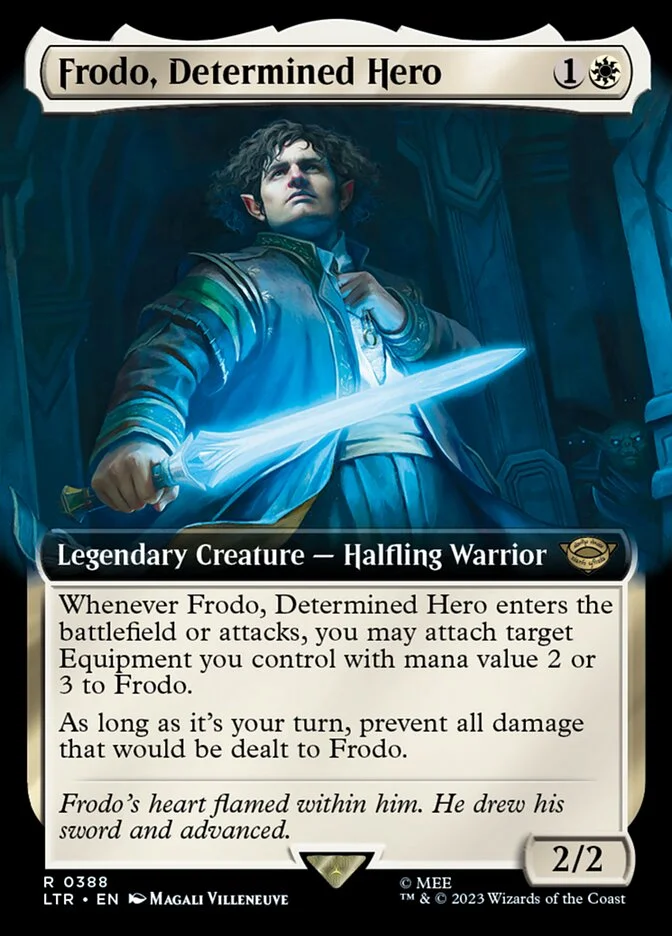Frodo, Determined Hero (The Lord of the Rings: Tales of Middle-earth) - Magic: The Gathering in TCG Land