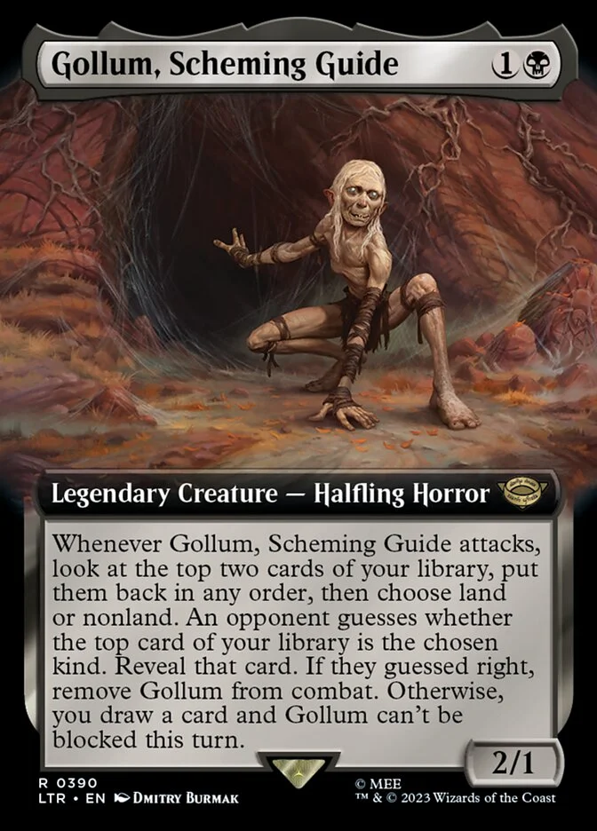 Gollum, Scheming Guide (The Lord of the Rings: Tales of Middle-earth) - Magic: The Gathering in TCG Land