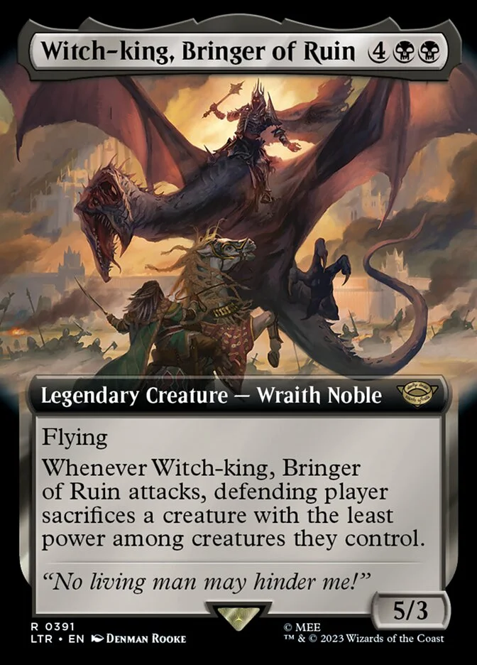 Witch-king, Bringer of Ruin (The Lord of the Rings: Tales of Middle-earth) - Magic: The Gathering in TCG Land