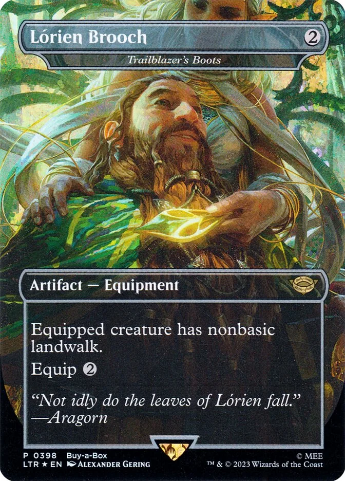 Trailblazer's Boots (The Lord of the Rings: Tales of Middle-earth) - Magic: The Gathering in TCG Land