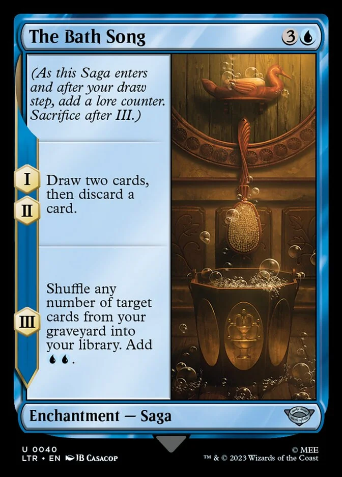 The Bath Song (The Lord of the Rings: Tales of Middle-earth) - Magic: The Gathering in TCG Land