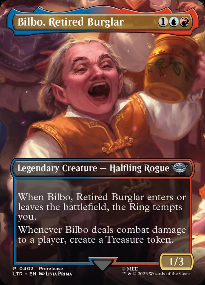 Bilbo, Retired Burglar (The Lord of the Rings: Tales of Middle-earth) - Magic: The Gathering in TCG Land