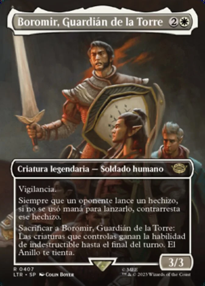 Boromir, Guardián de la Torre (The Lord of the Rings: Tales of Middle-earth) - Magic: The Gathering in TCG Land