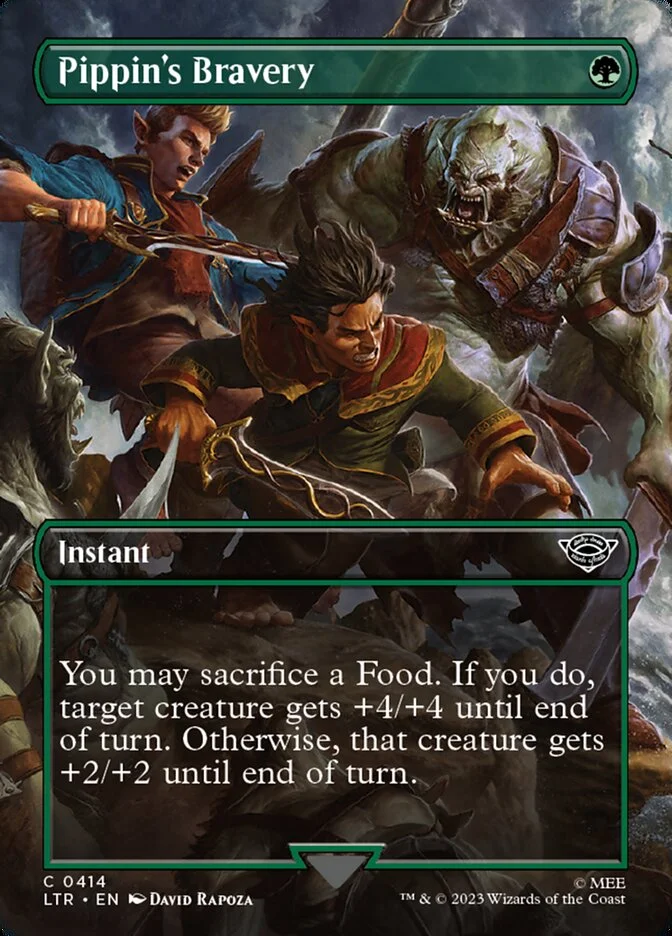 Pippin's Bravery (The Lord of the Rings: Tales of Middle-earth) - Magic: The Gathering in TCG Land