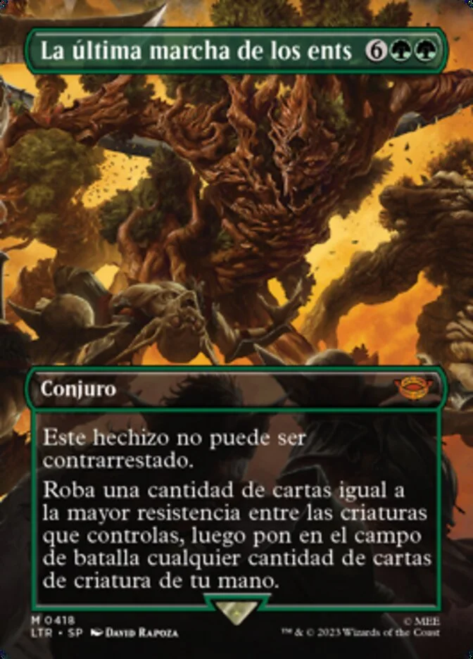 La última marcha de los ents (The Lord of the Rings: Tales of Middle-earth) - Magic: The Gathering in TCG Land