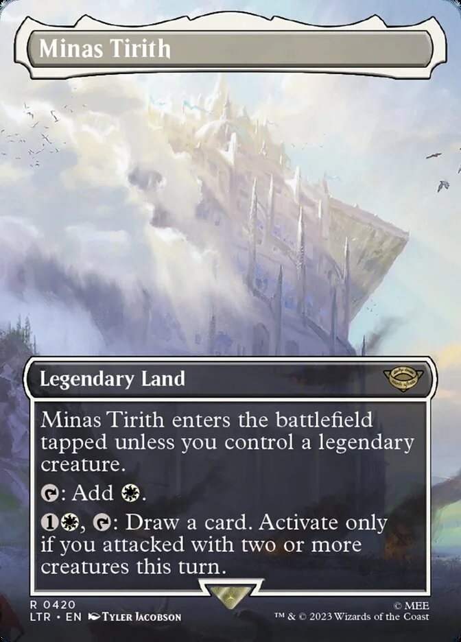 Minas Tirith (The Lord of the Rings: Tales of Middle-earth) - Magic: The Gathering in TCG Land