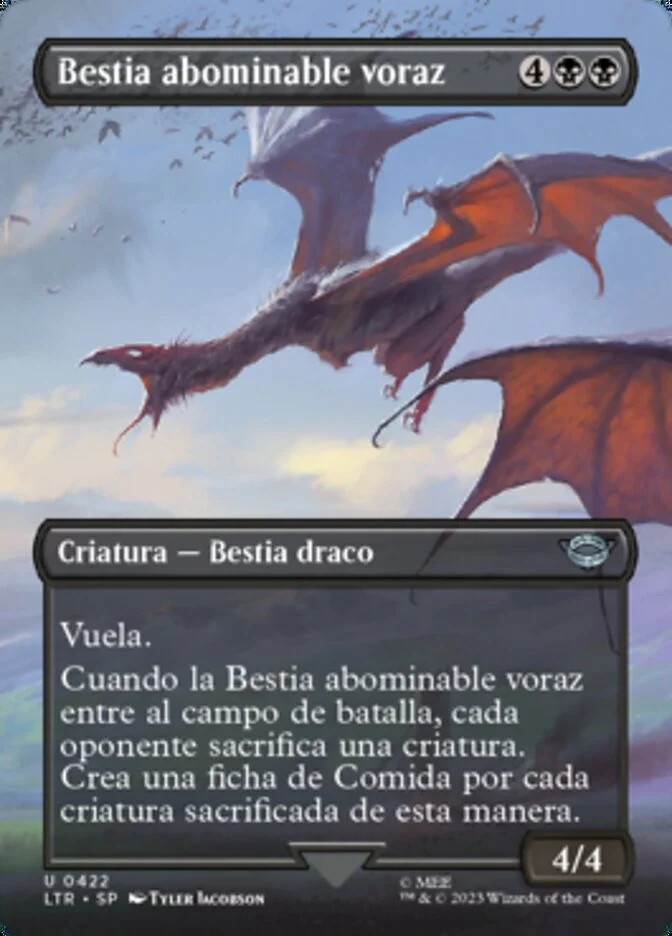 Bestia abominable voraz (The Lord of the Rings: Tales of Middle-earth) - Magic: The Gathering in TCG Land