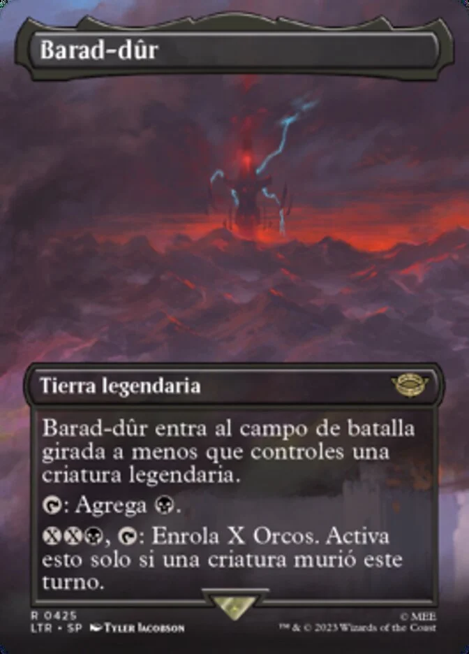 Barad-dûr (The Lord of the Rings: Tales of Middle-earth) - Magic: The Gathering in TCG Land