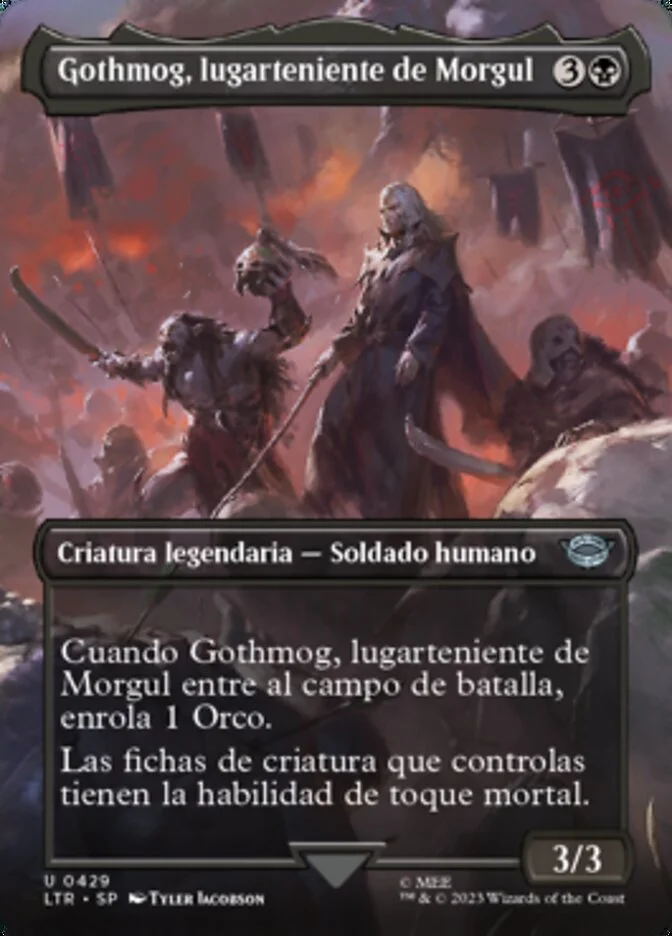 Gothmog, lugarteniente de Morgul (The Lord of the Rings: Tales of Middle-earth) - Magic: The Gathering in TCG Land
