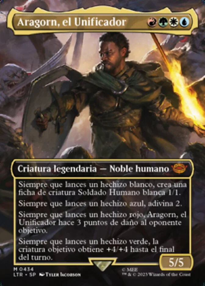 Aragorn, el Unificador (The Lord of the Rings: Tales of Middle-earth) - Magic: The Gathering in TCG Land