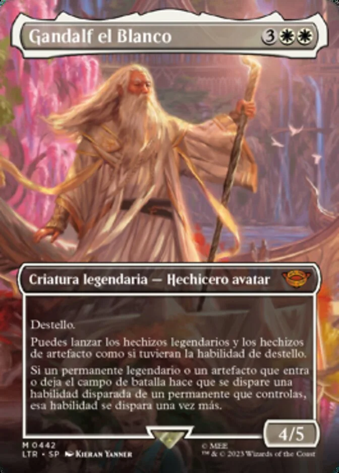 Gandalf el Blanco (The Lord of the Rings: Tales of Middle-earth) - Magic: The Gathering in TCG Land