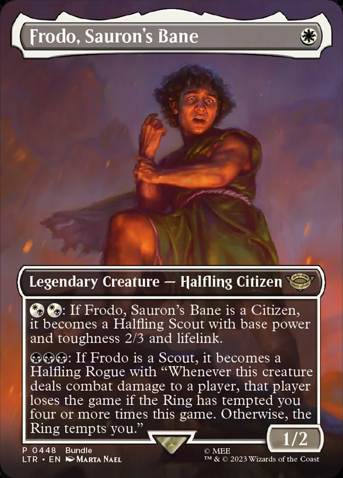Frodo, Sauron's Bane (The Lord of the Rings: Tales of Middle-earth) - Magic: The Gathering in TCG Land