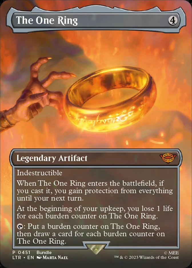 The One Ring (The Lord of the Rings: Tales of Middle-earth) - Magic: The Gathering in TCG Land