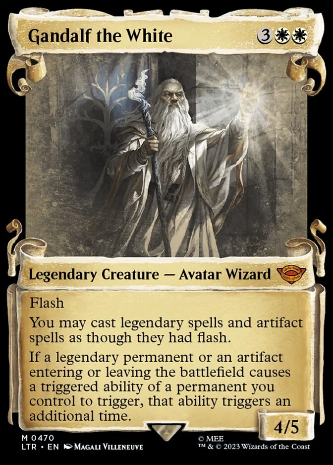 Gandalf the White (The Lord of the Rings: Tales of Middle-earth) - Magic: The Gathering in TCG Land