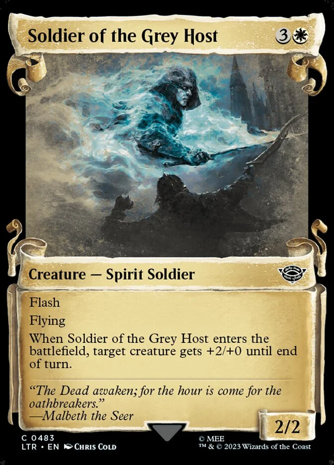 Soldier of the Grey Host (The Lord of the Rings: Tales of Middle-earth) - Magic: The Gathering in TCG Land
