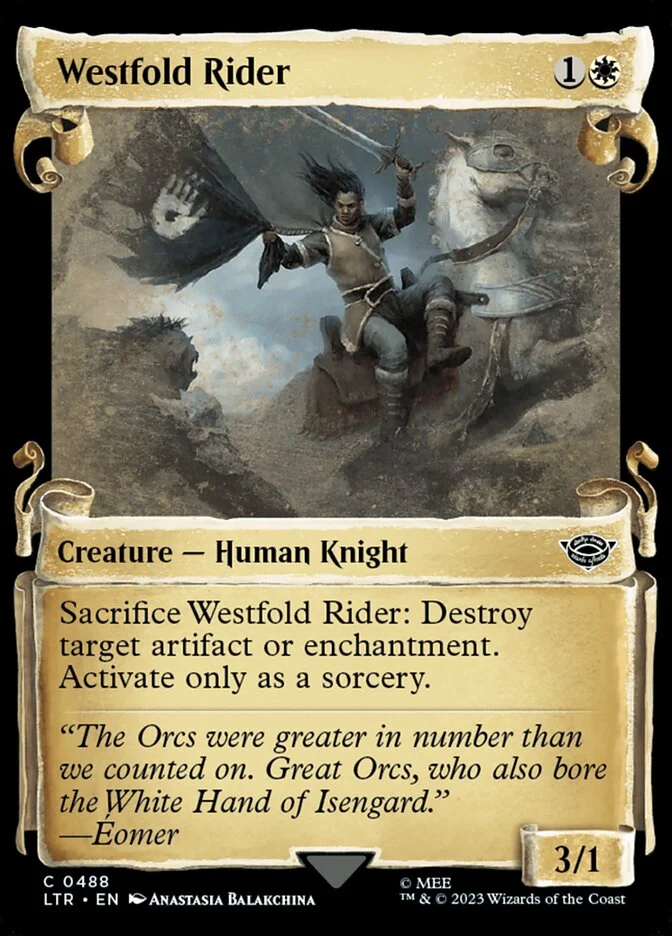 Westfold Rider (The Lord of the Rings: Tales of Middle-earth) - Magic: The Gathering in TCG Land