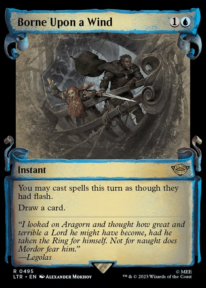 Borne Upon a Wind (The Lord of the Rings: Tales of Middle-earth) - Magic: The Gathering in TCG Land