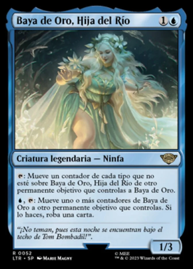 Baya de Oro, Hija del Río (The Lord of the Rings: Tales of Middle-earth) - Magic: The Gathering in TCG Land México