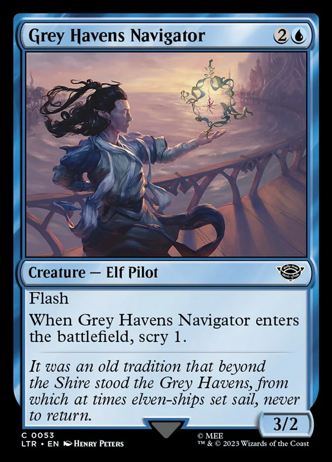 Grey Havens Navigator (The Lord of the Rings: Tales of Middle-earth) - Magic: The Gathering in TCG Land