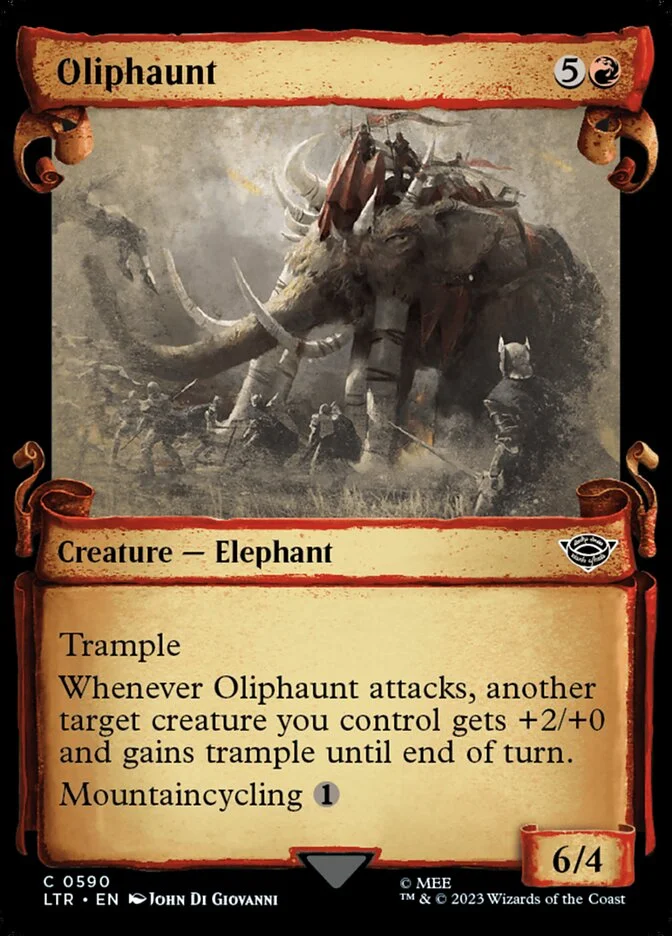 Oliphaunt (The Lord of the Rings: Tales of Middle-earth) - Magic: The Gathering in TCG Land México