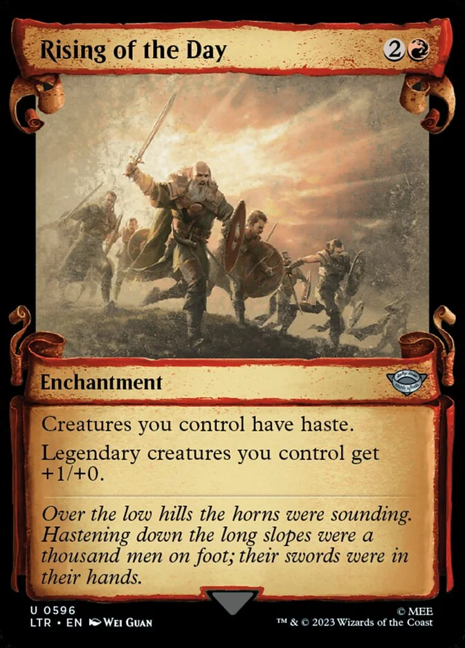 Rising of the Day (The Lord of the Rings: Tales of Middle-earth) - Magic: The Gathering in TCG Land