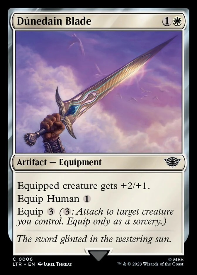 Dúnedain Blade (The Lord of the Rings: Tales of Middle-earth) - Magic: The Gathering in TCG Land