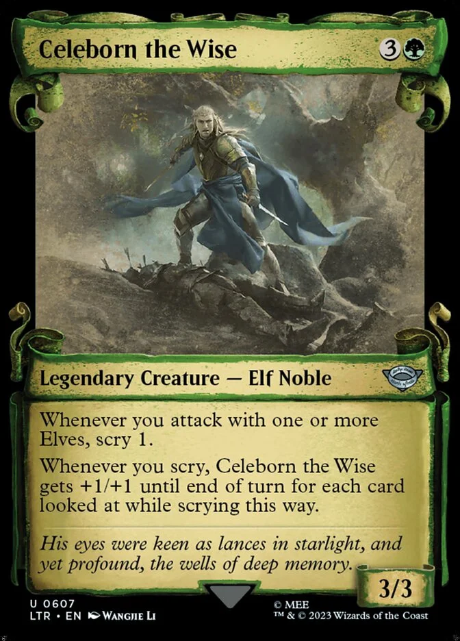 Celeborn the Wise (The Lord of the Rings: Tales of Middle-earth) - Magic: The Gathering in TCG Land