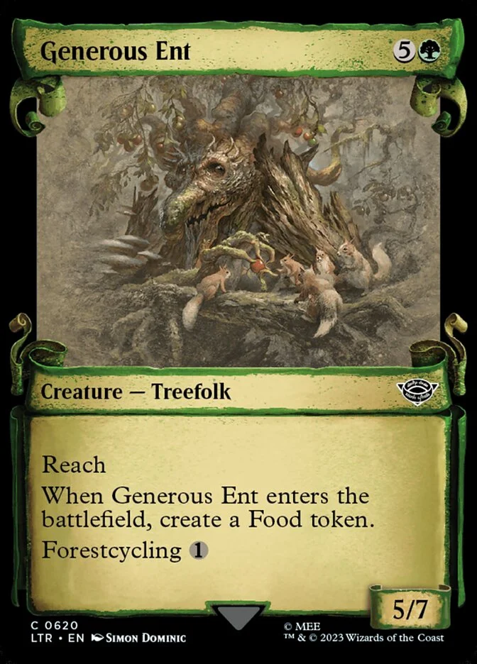 Generous Ent (The Lord of the Rings: Tales of Middle-earth) - Magic: The Gathering in TCG Land