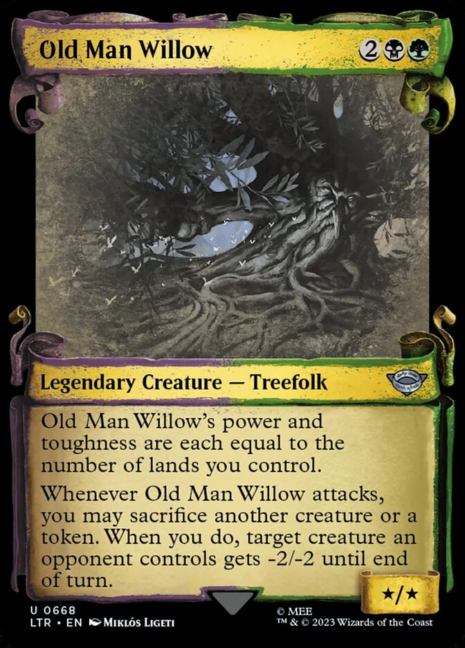Old Man Willow (The Lord of the Rings: Tales of Middle-earth) - Magic: The Gathering in TCG Land