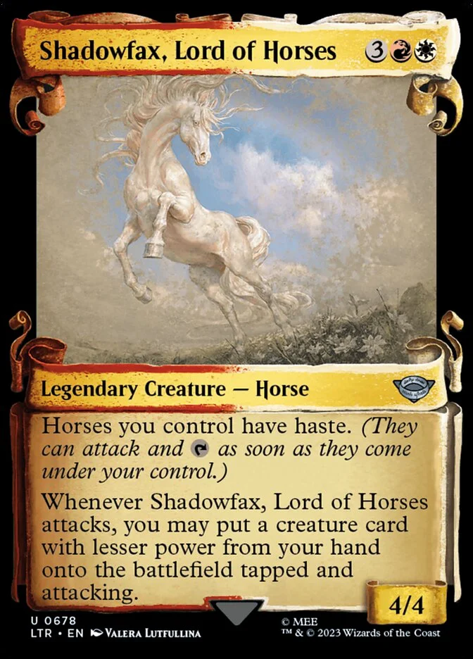 Shadowfax, Lord of Horses (The Lord of the Rings: Tales of Middle-earth) - Magic: The Gathering in TCG Land