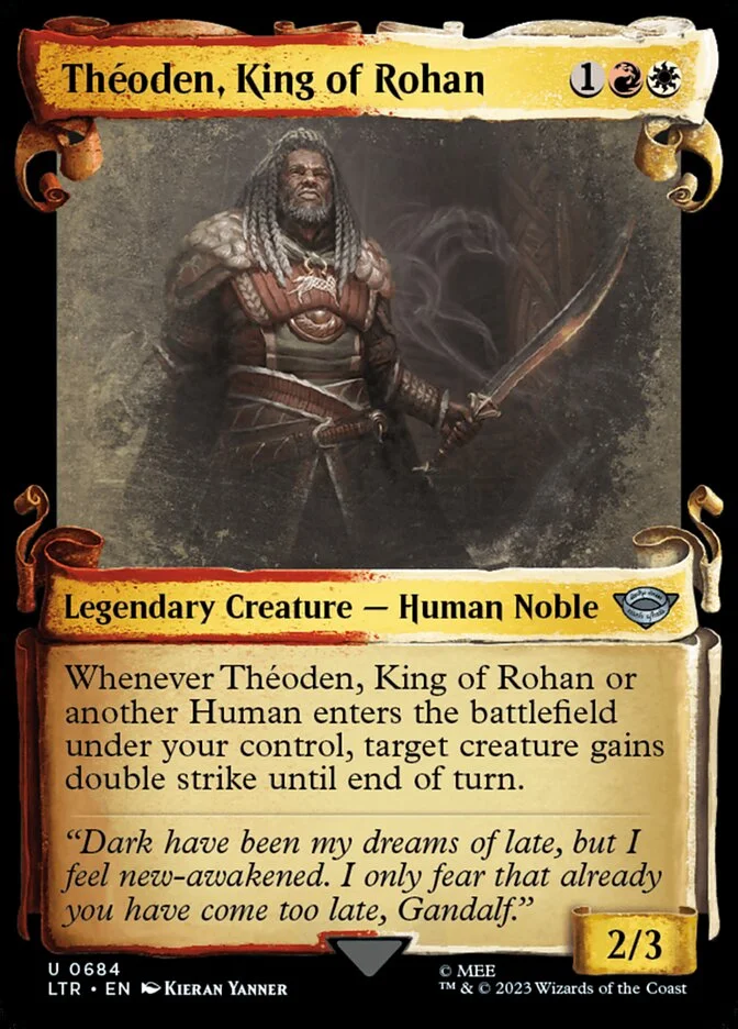 Théoden, King of Rohan (The Lord of the Rings: Tales of Middle-earth) - Magic: The Gathering in TCG Land