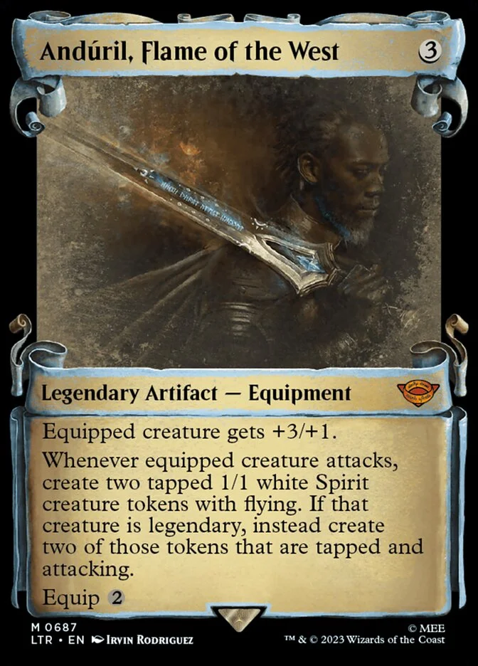 Andúril, Flame of the West (The Lord of the Rings: Tales of Middle-earth) - Magic: The Gathering in TCG Land