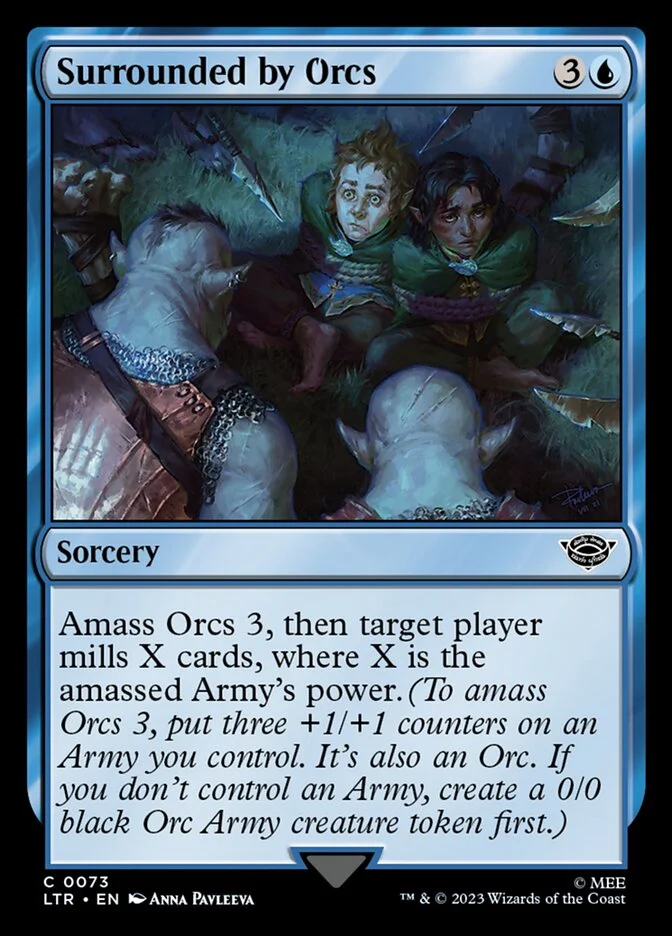 Surrounded by Orcs (The Lord of the Rings: Tales of Middle-earth) - Magic: The Gathering in TCG Land