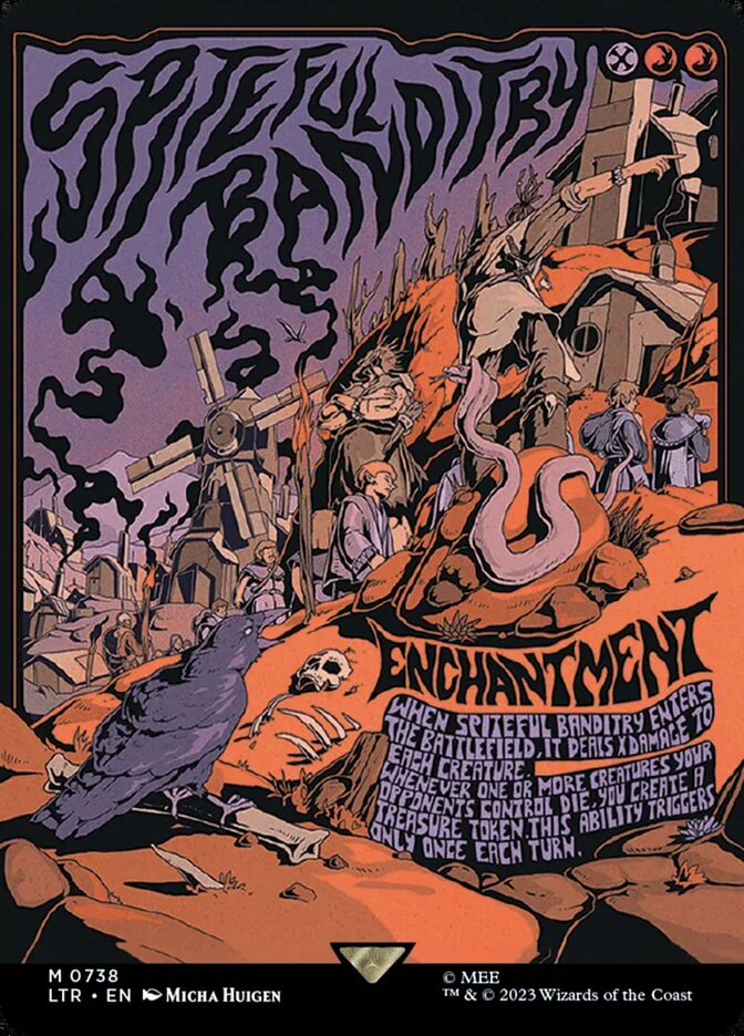 Spiteful Banditry (The Lord of the Rings: Tales of Middle-earth) - Magic: The Gathering in TCG Land México