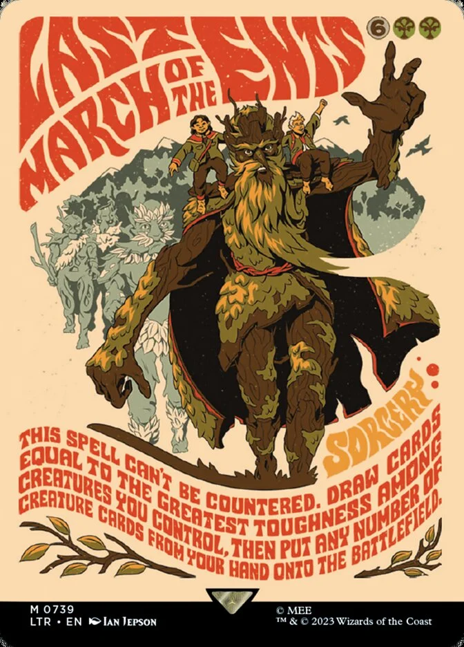 Last March of the Ents (The Lord of the Rings: Tales of Middle-earth) - Magic: The Gathering in TCG Land