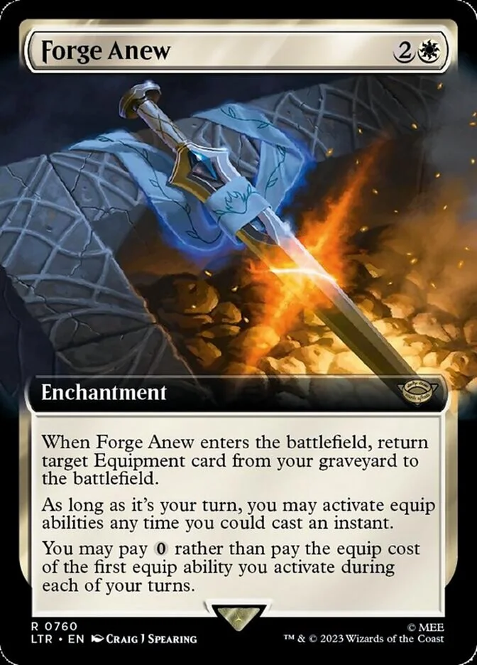 Forge Anew (The Lord of the Rings: Tales of Middle-earth) - Magic: The Gathering in TCG Land