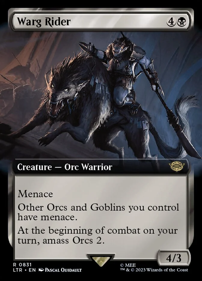 Warg Rider (The Lord of the Rings: Tales of Middle-earth) - Magic: The Gathering in TCG Land