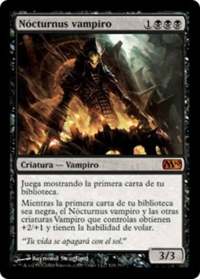 Nócturnus vampiro (Magic 2010) - Magic: The Gathering in TCG Land