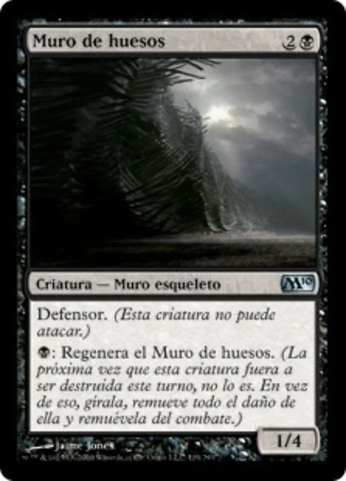Muro de huesos (Magic 2010) - Magic: The Gathering in TCG Land México