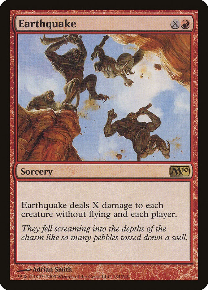 Earthquake (Magic 2010) - Magic: The Gathering in TCG Land México