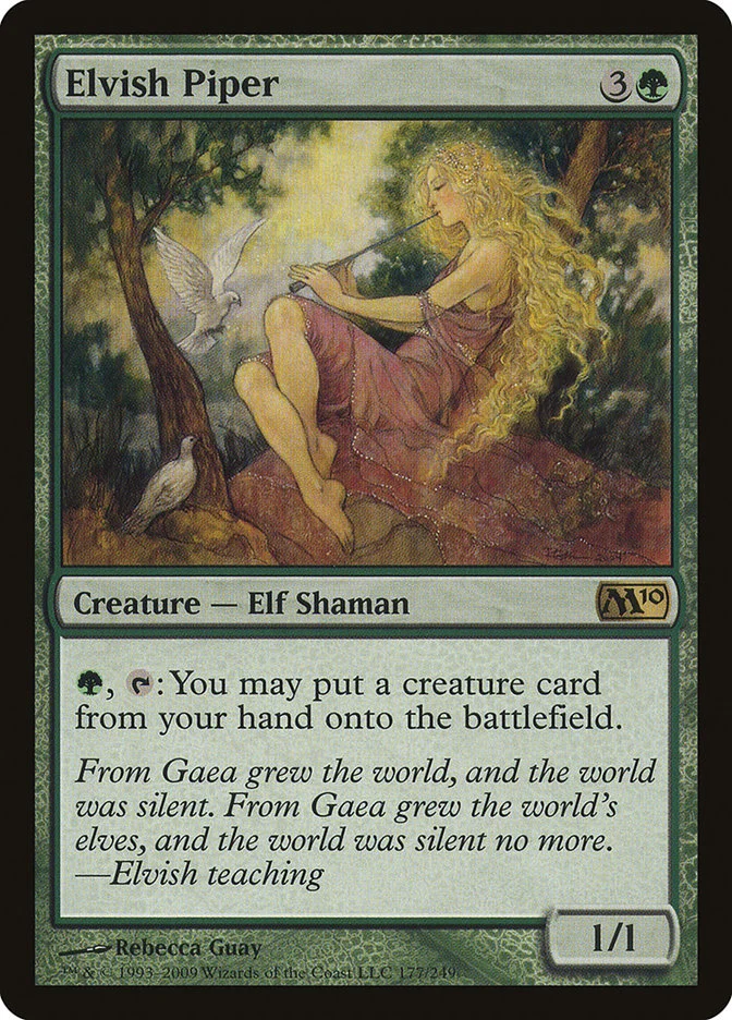 Elvish Piper (Magic 2010) - Magic: The Gathering in TCG Land México