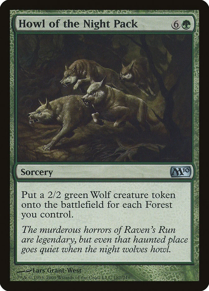 Howl of the Night Pack (Magic 2010) - Magic: The Gathering in TCG Land