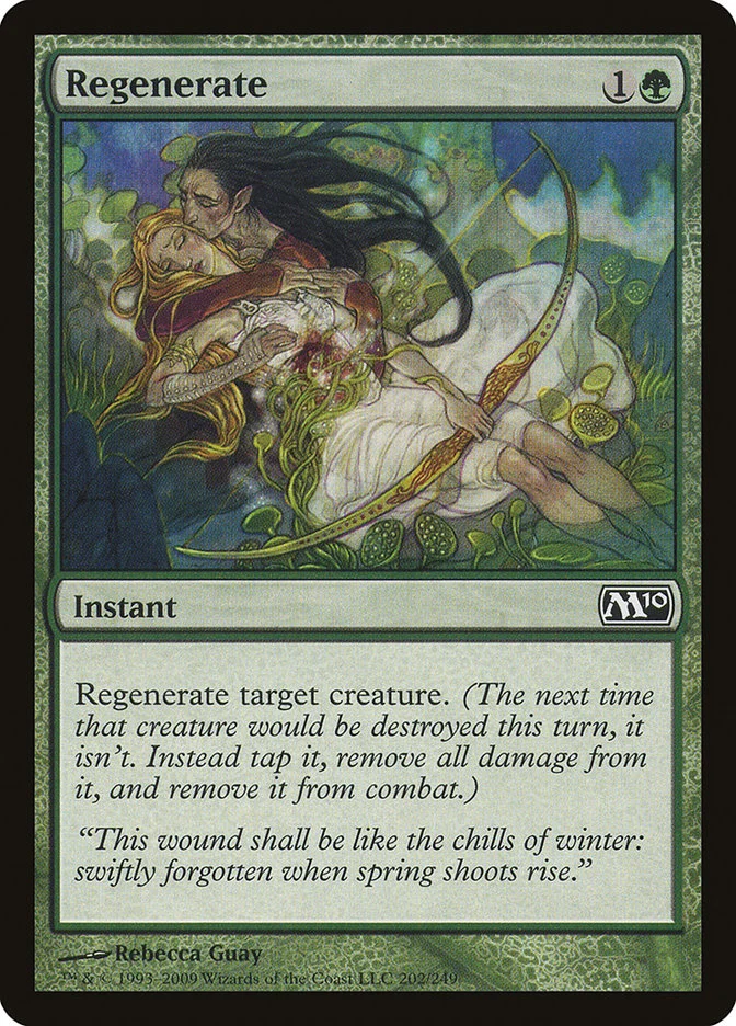 Regenerate (Magic 2010) - Magic: The Gathering in TCG Land