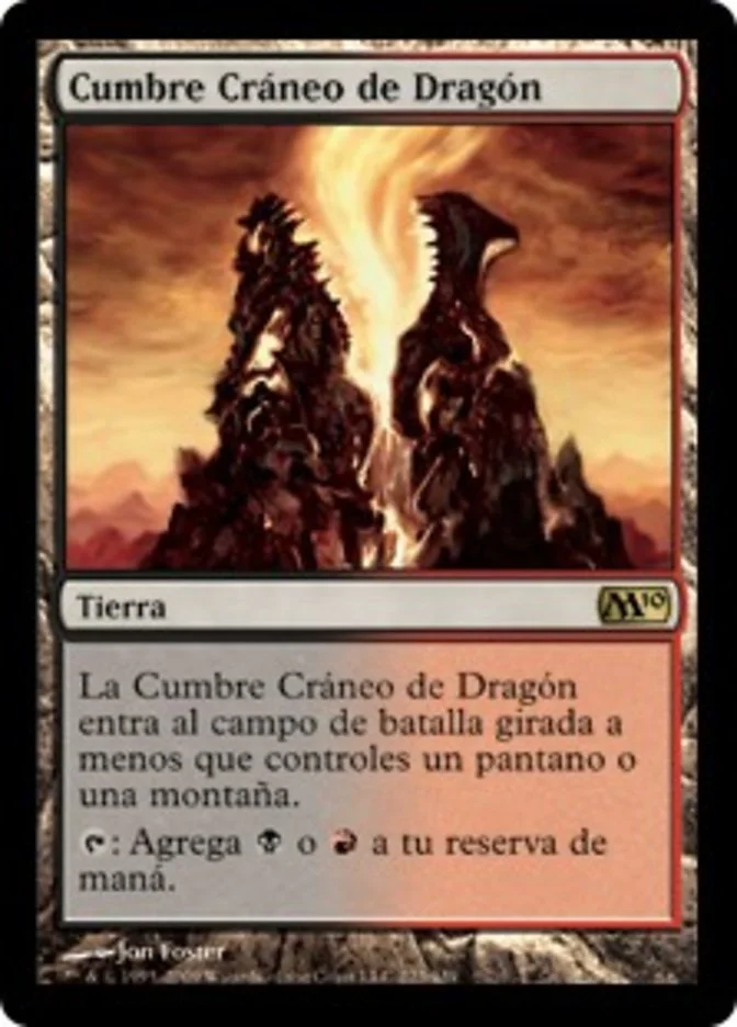 Cumbre Cráneo de Dragón (Magic 2010) - Magic: The Gathering in TCG Land