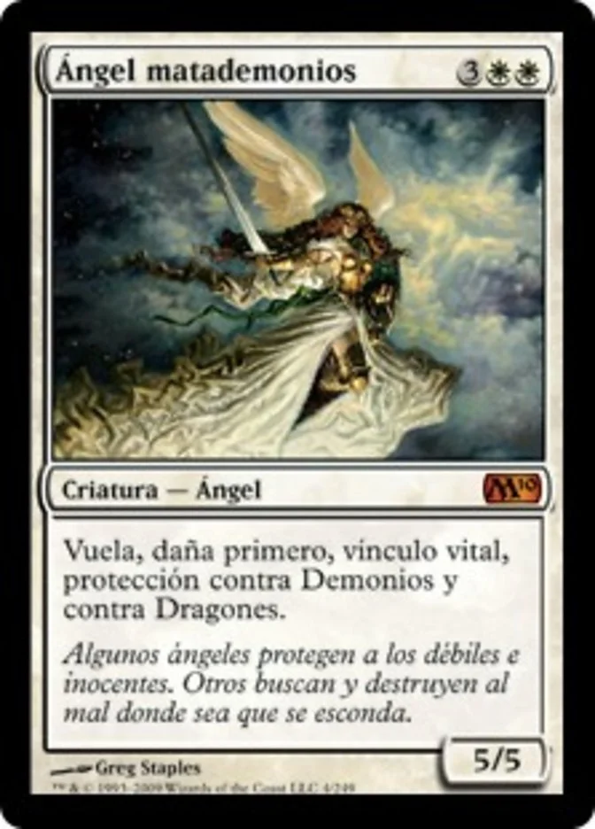 Ángel matademonios (Magic 2010) - Magic: The Gathering in TCG Land México