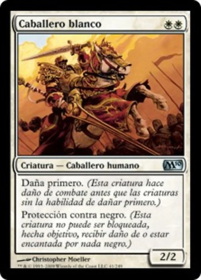 Caballero blanco (Magic 2010) - Magic: The Gathering in TCG Land México