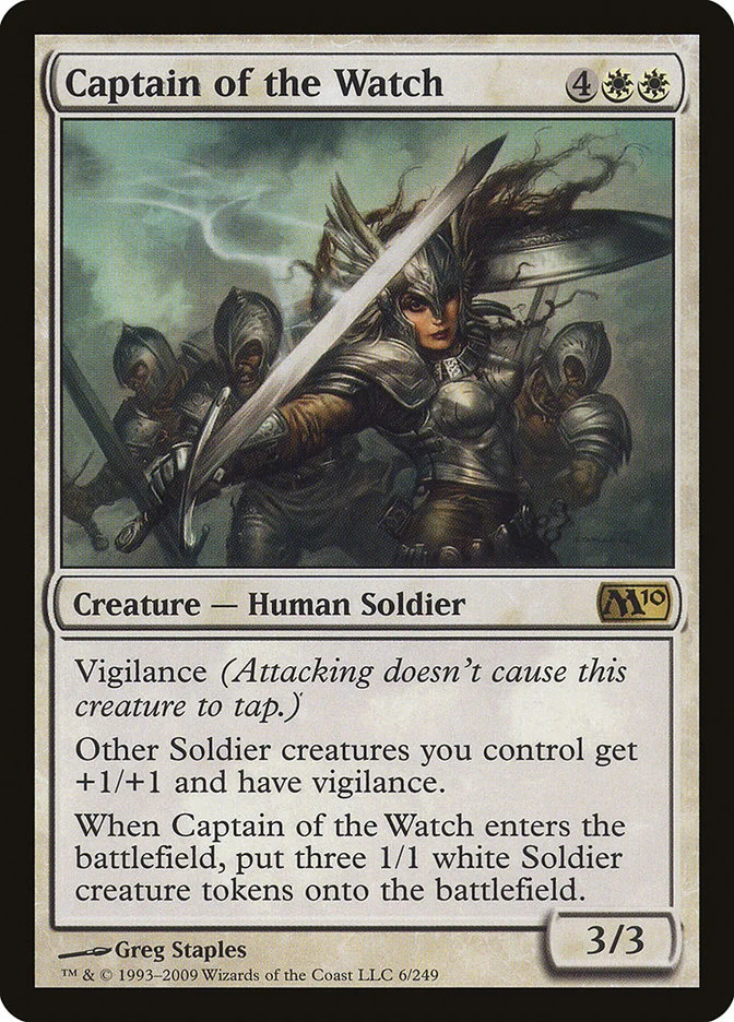 Captain of the Watch (Magic 2010) - Magic: The Gathering in TCG Land